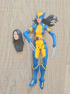 MARVEL LEGENDS LAURA KINNEY X-23 WOLVERINE SUIT SAURON BAF WAVE 6" FIGURE! R81 - Picture 1 of 2