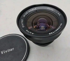 Vivitar 22201793 for Nikon Ultrawide 20mm f3.8 Prime Lens, with Caps, Dented - Picture 1 of 6