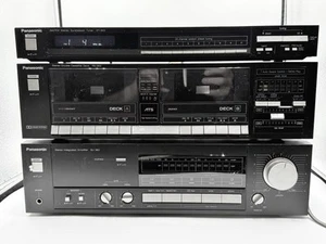 Panasonic Am/Fm Tuner Cassette/ Equalizer Tested, , See Pic For Power Button. - Picture 1 of 8