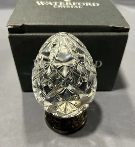 Waterford Crystal Annual EGG on Stand Read Description - Bild 1 von 6