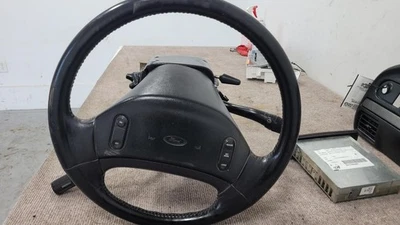 1994-1997 Ford F250-F350 Steering Column w/o Key, Black, w/Overdrive Button - Imagem 1 de 4