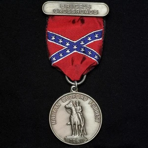 Medalla Confederada Mississippi Brice's Crossroads Nathan Bedoford Forrest Trail - Imagen 1 de 2