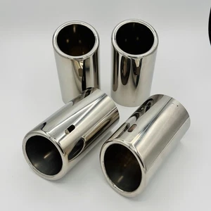 Cadillac CT6 STAINLESS EXHAUST SLEEVES 4 PIECE KIT EASY INSTALL 2016 THRU 2020 - Bild 1 von 7