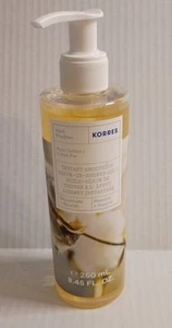 Korres Pure Cotton Instant Smoothing Shower Gel NEW 8.45oz 250ml - Picture 1 of 2