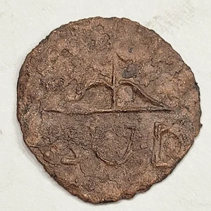 1813 SUD 1 Real Oaxaca Morelos Bronze Insurgent Cast Coin Rare Type *K856 - Picture 1 of 2