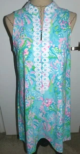Vestido LILLY PULITZER Jane Shift "AQUA LA VISTA" Talla 6 Nuevo con Etiquetas $178 - Imagen 1 de 5