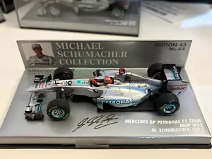 1/43 Minichamps Mercedes MGP W02 Michael Schumacher 2011 *RARE* - Picture 1 of 2