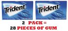 2 x gomme sans sucre Trident originale - pack de 14 bâtons - 2 PACKS - LIVRAISON GRATUITE