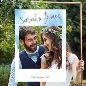 Marco para selfies de boda marco para selfies de boda marco de fotos boda recepción fiesta - Imagen 1 de 20