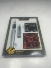 Cross Calais Fountain Pen 6 FREE Cartridges Refill AT0116D Black Ink MV1