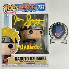MAILE FLANAGAN signed Funko Pop NARUTO Shippuden UZUMAKI 727 Voice Actor Beckett