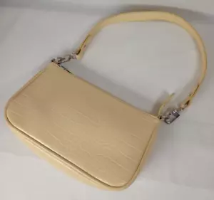 Bolso de hombro amarillo Urban Outfitters cocodrilo - Imagen 1 de 12
