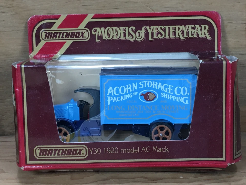 Matchbox Models of Yesteryear Y30 1920 AC Mack Acorn Storage 1 43
