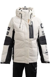 Reebok Womens Elite Down Warm Jacket / BNWT / White / RRP £275 - Picture 1 of 10