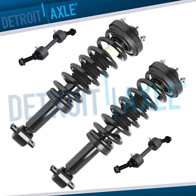 Kit de suspensión de barras estabilizadoras de muelles helicoidales con tracción trasera de 4 piezas para Ford F-150 2014 Foto 1 de 4