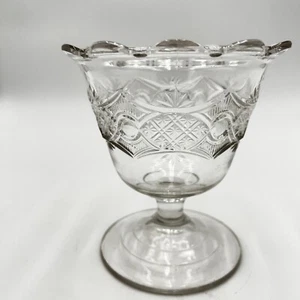 EAPG Bryce Walker & Co. Kette mit Stern Löffel #79 um 1879-80 Muster Glas - Bild 1 von 7