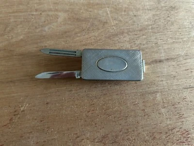 Деньги зажим карманный нож файл складной Японии из нержавеющей стали винтажный не гравировка читать - Изображение 1 из 4