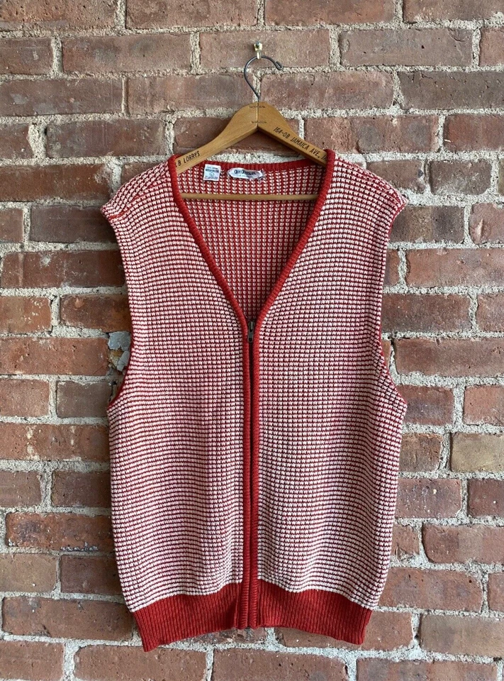 Chaleco grande vintage con cremallera para hombre Armani Collezioni Foto 1 de 4