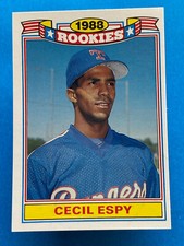 1989 Topps Rookies Commemorative Set Cecil Espy #7