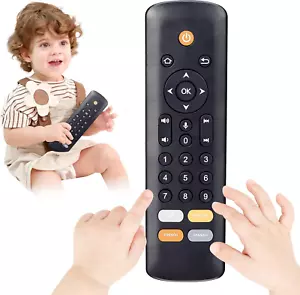 Baby TV Remote Toy - Realistic Play Remote Toy with Lights and Sounds, 3 Languag - Picture 1 of 12