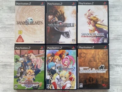SONY PS2 Shadow Hearts 1 2 From The New World & Mana Khemia 1 2 & Berwick Saga - Image 1 of 4
