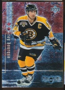 1998-99 Upper Deck Black Diamond Double Diamond 1247/2000 Ray Bourque #4 HOF - Picture 1 of 2