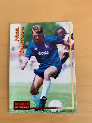 MERLIN ULTIMATE PREMIER LEAGUE 1995 NIGEL SPACKMAN CHELSEA No 55 - Image 1 of 2