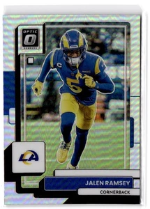 2022 Donruss Optic Jalen Ramsey #119 Holo Los Angeles Rams - Picture 1 of 2