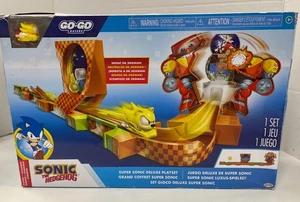 Go Go Racers Deluxe Spielset mit Druckguss Super Sonic Figur, kombiniert mit dem... - Bild 1 von 1