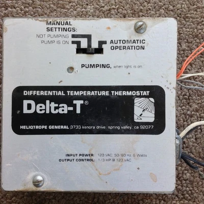 Termostato solar Delta-T temperatura diferencial DTT-80 - Imagem 1 de 4