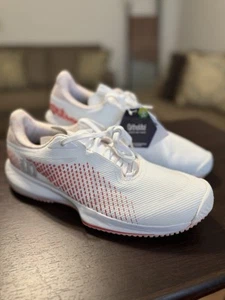 Wilson Donna Kaos Swift 1.5 Taglia 9.5 Bianco/Tropical Peach Nuovo Con Scatola! Vedi Desc - Foto 1 di 11