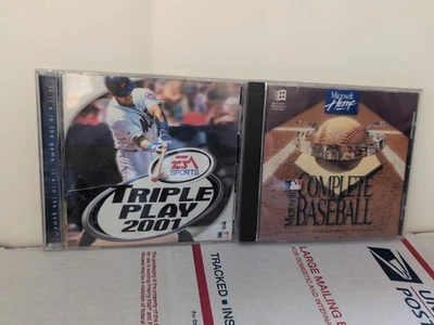 Microsoft Home BASEBALL CD-ROM PC Windows 1994 Edition & Triple Play 2001 #178 - Image 1 of 4
