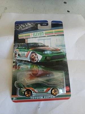 2025 HOT WHEELS SILVER SERIES 7-ELEVEN EXCLUSIVE TOYOTA SUPRA  - Image 1 of 4