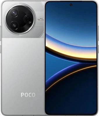 Xiaomi Poco F7 Pro 5G Smartphone 512GB/12GB RAM Dual SIM EU Silber NEU - Bild 1 von 4