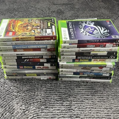 Lote de 26 juegos Xbox 360 Bundle - LEGO, Call of Duty, GTA V, Assassin’s Creed Foto 1 de 4