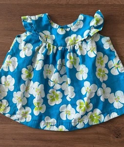 VINTAGE HAWAIIAN SUN BABIES 3T FLORAL GIRLS DRESS - Picture 1 of 5