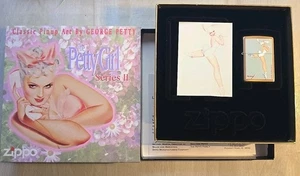 Limited Edition Vintage 2000 Petty PinUp Girl Bunny On Skates Zippo Lighter NEW - Picture 1 of 1