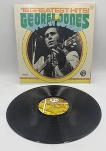 George Jones ~ 16 Greatest Hits! ~ Trip Springboard Vinyl LP - Imagen 1 de 14