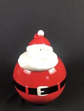 Dept. 56 Department 56 Christmas Santa Claus Round Cookie Jar #56.50316 