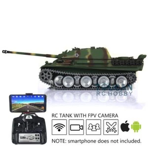 7.0 Heng Long 1/16 3869 German Jadpanther RTR RC Tank Metal Tracks Sprockets FPV - Picture 1 of 7