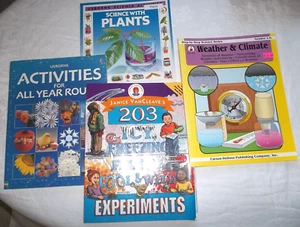 VanCleave ICY Experiments, 2 Usborne 4 Science BKS Home School - Bild 1 von 4