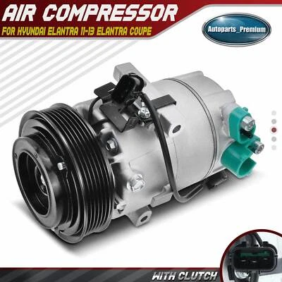 A/C Compressor for Hyundai Elantra 2011-2013 1.8L with Auto Temperature Control - Image 1 of 4