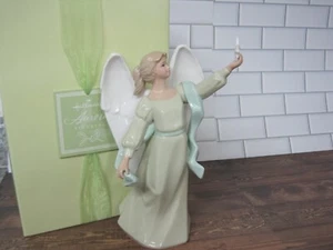 HALLMARK Angel Aurora Hope with Star Porcelain Figurine 8" NIB - Picture 1 of 7
