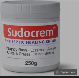 250 g Sudocrem® Antiseptic Healing Cream, Zinc Oxide Cream for Nappy Rash Eczema - Picture 1 of 7
