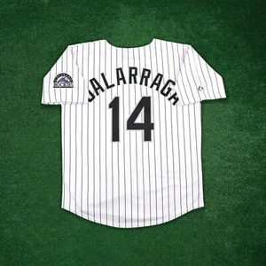 Andres Galarraga Colorado Rockies Men's Home White Jersey w/ Team Patch - Picture 1 of 4