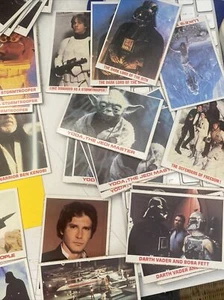 1980 STAR WARS BURGER KING Rare CARD SET (27/36)  INCLUDES LUKE #1 - Picture 1 of 12