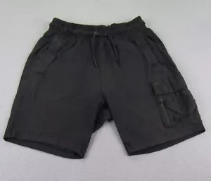 Nike Shorts Mens Small Black Cargo Sweats Joggers Athletic Workout Gym Running ^ - Picture 1 of 12