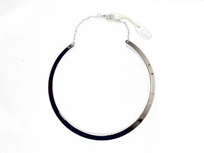 COLLANA RIGIDA GIROCOLLO ACCIAIO SILVER - Immagine 1 di 2