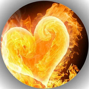 Ostia per torta compleanno festa immagine torta fondente - cialda San Valentino P3 - Foto 1 di 1