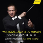 Wolfgang Amadeus Mozart Wolfgang Amadeus Mozart: Symphonies Nos. 34/35/36 (Cd)